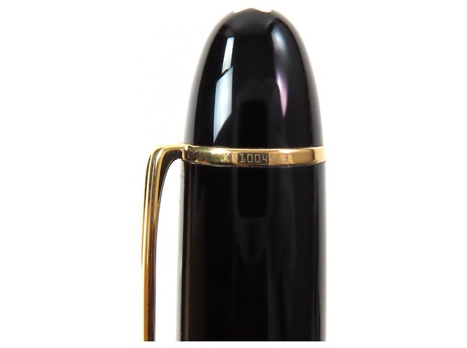 Pluma Montblanc Meisterstück Au750 Negro - vista 12
