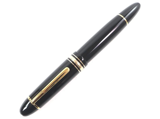 Pluma Montblanc Meisterstück Au750 Negro - vista 2