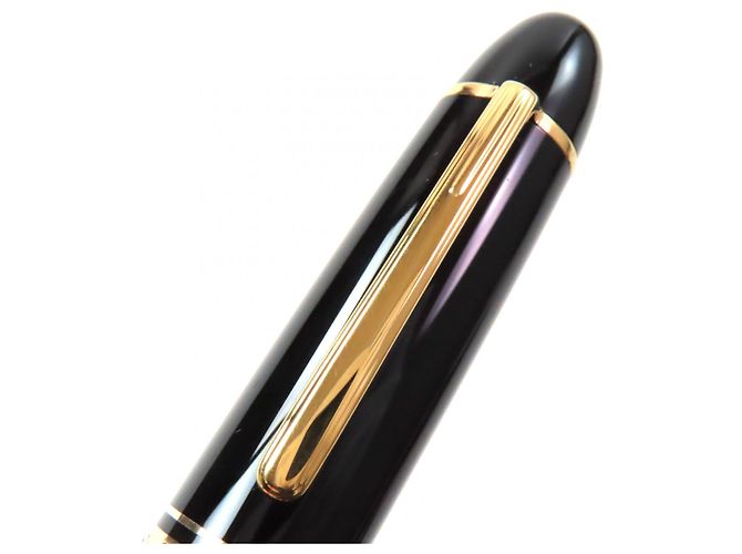 Pluma Montblanc Meisterstück Au750 Negro - vista 7