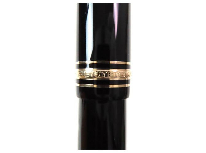 Pluma Montblanc Meisterstück Au750 Negro - vista 9