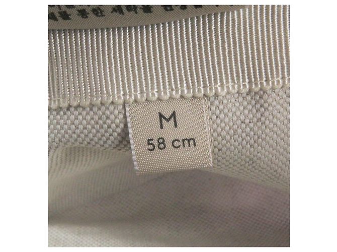 Gucci Palace Bucket Hat aus Polyester-Baumwolle Beige - Ansicht 7