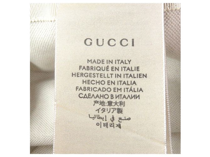 Gucci Palace Bucket Hat aus Polyester-Baumwolle Beige - Ansicht 8