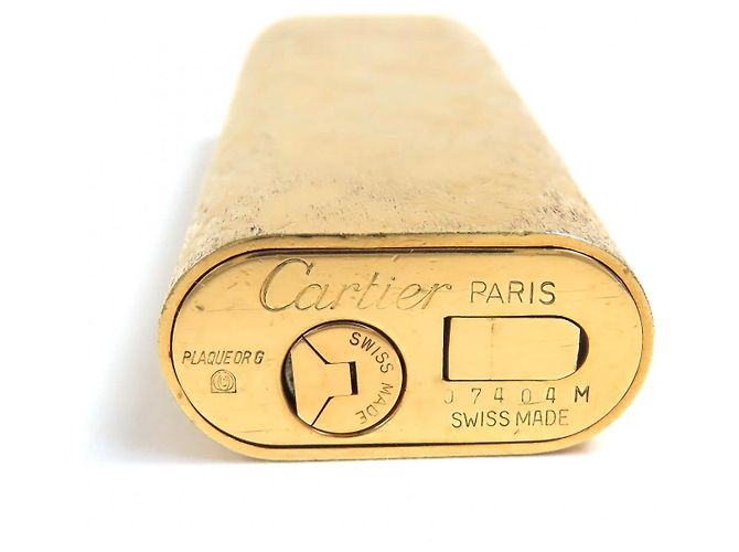 Cartier Oval Muster Feuerzeug - Raucherzubehör - Ansicht 9