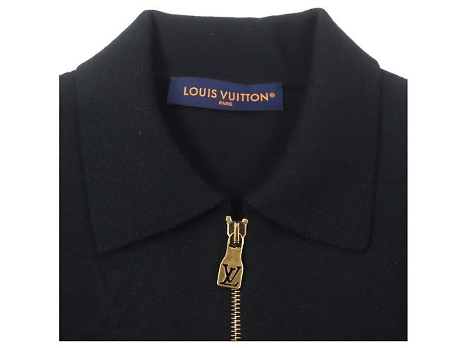 Louis Vuitton 1AFYEJ Embossed Technical wool polypropylene Blouson Black - view 2