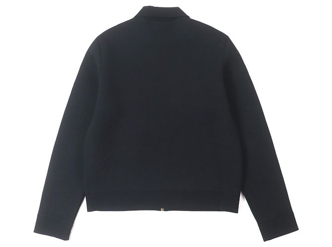 Louis Vuitton 1AFYEJ Embossed Technical wool polypropylene Blouson Black - view 3