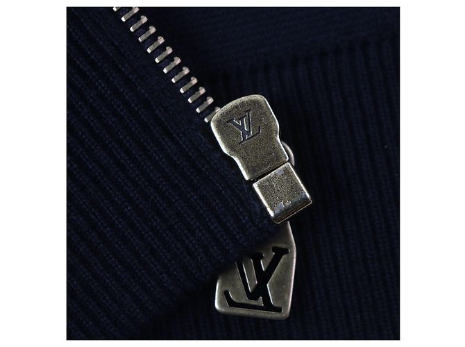 Louis Vuitton 1AFYEJ Embossed Technical wool polypropylene Blouson Black - view 7