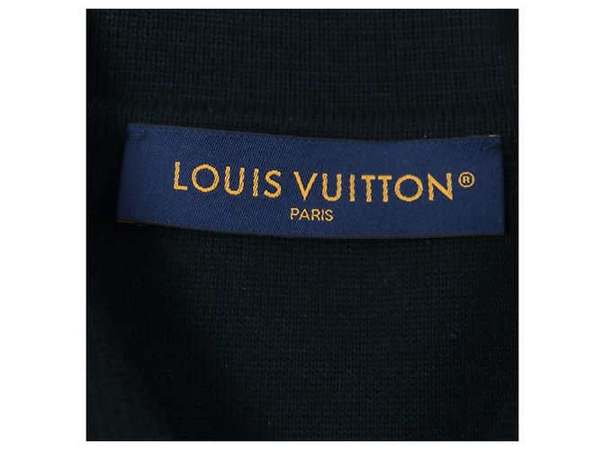 Louis Vuitton 1AFYEJ Embossed Technical wool polypropylene Blouson Black - view 8