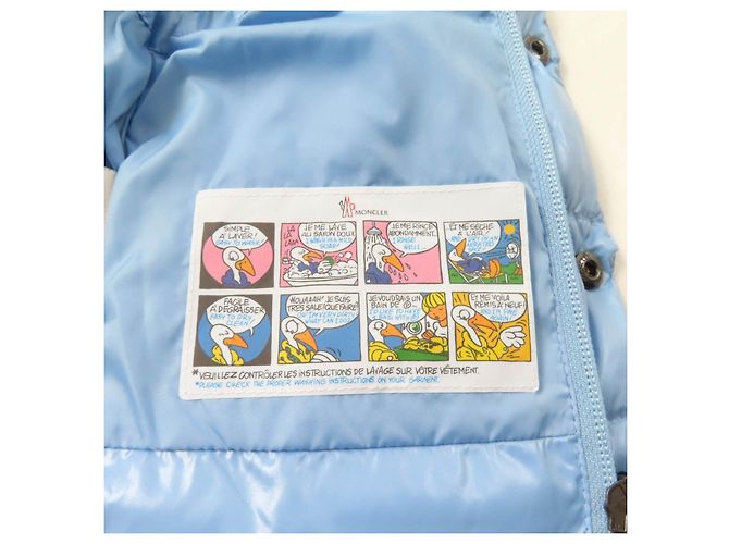 Chaleco de Plumas de Nylon Moncler BERNARD Azul Azul claro - vista 10