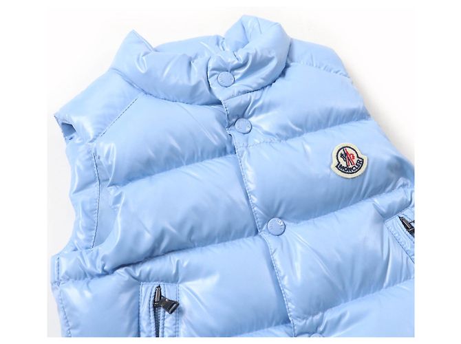 Chaleco de Plumas de Nylon Moncler BERNARD Azul Azul claro - vista 3
