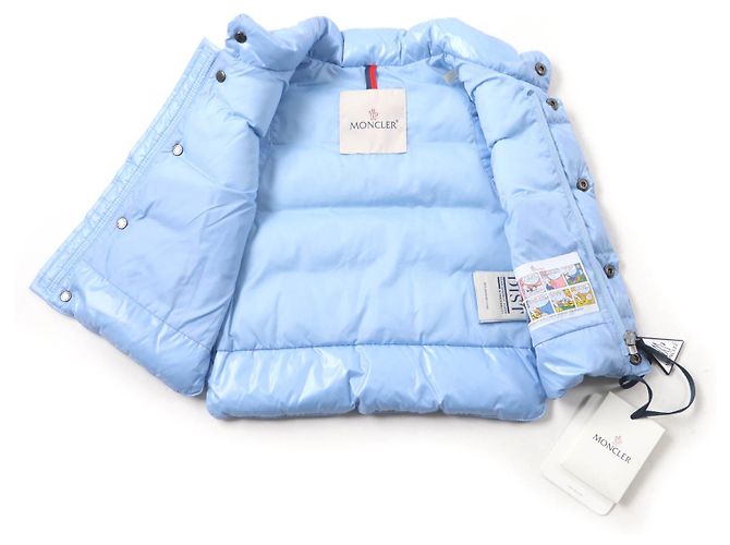 Chaleco de Plumas de Nylon Moncler BERNARD Azul Azul claro - vista 4