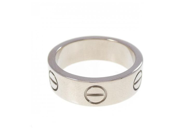 Anello Cartier Love in oro bianco 18K D'oro - vista 2