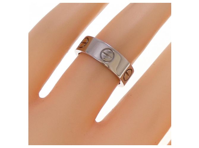 Anello Cartier Love in oro bianco 18K D'oro - vista 4