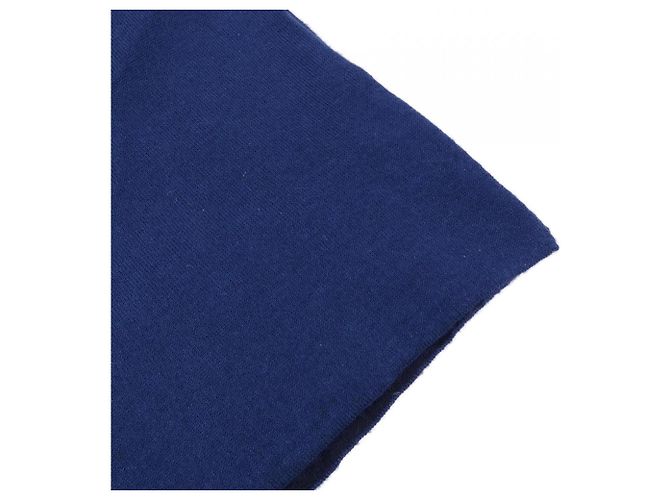 Hermès Aller Retour Schal Blau Marineblau - Ansicht 2