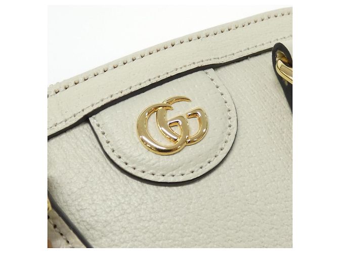 Borsa Gucci DIANA in pelle bianca Bianco - vista 5