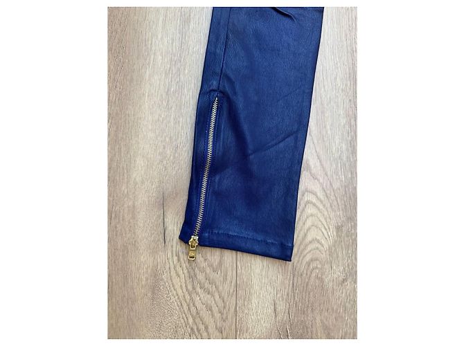 Autre Marque Pantalones de cuero DL1961 Azul - vista 9