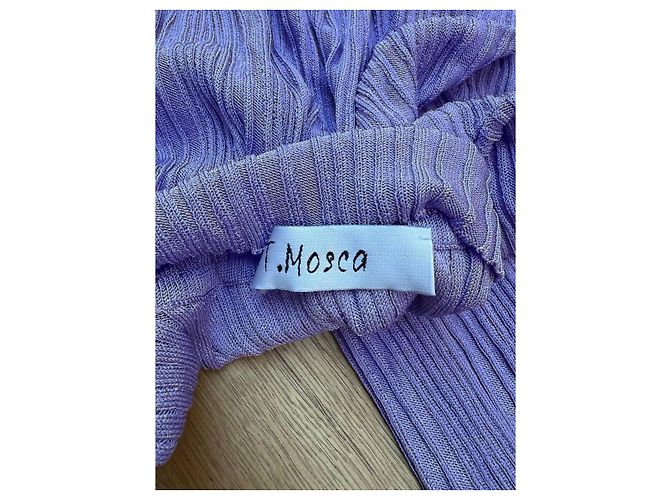 Autre Marque Vestido T. Mosca de viscosa lavanda - vista 10