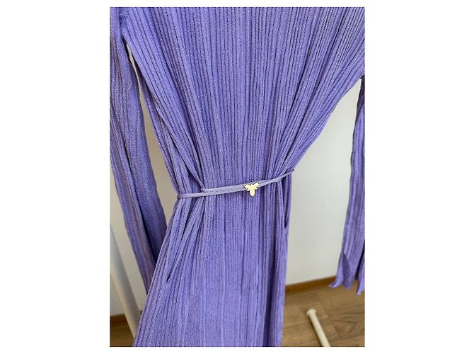 Autre Marque Vestido T. Mosca de viscosa lavanda - vista 17