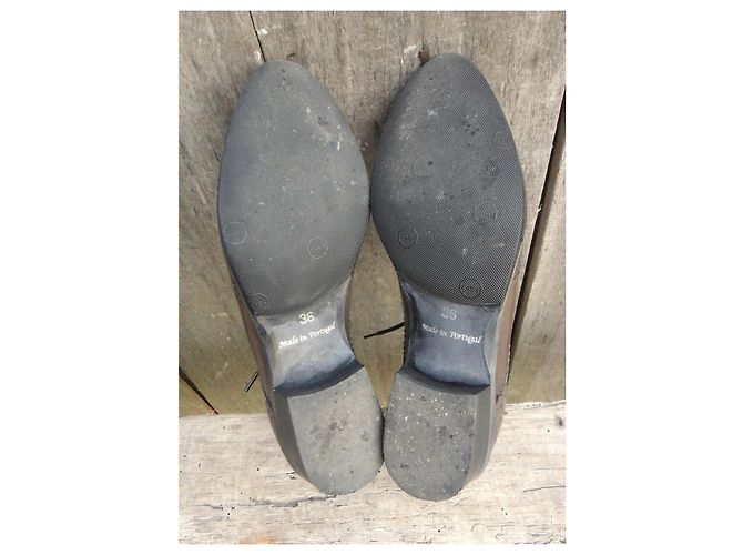 Derbies Minelli en cuir marron - vue 5