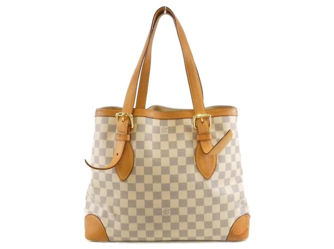 Borsa Hampstead MM Damier Azur di Louis Vuitton Blu - vista 2