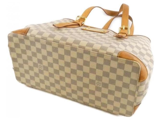 Borsa Hampstead MM Damier Azur di Louis Vuitton Blu - vista 3