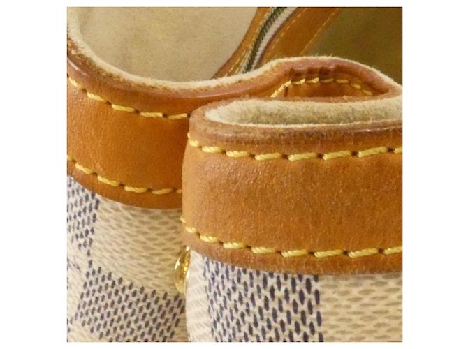 Borsa Hampstead MM Damier Azur di Louis Vuitton Blu - vista 5
