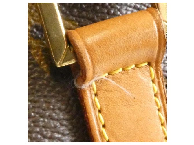 Borsa Louis Vuitton Monogram Cabas Mezzo M51151 Marrone - vista 5