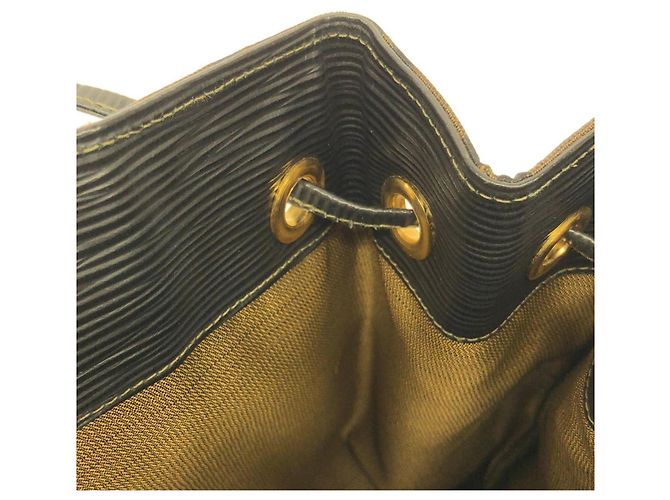 Zaino in tela e pelle nera e marrone Fendi Nero - vista 9