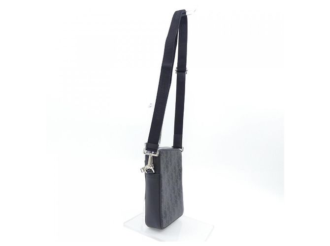 Borsa Dior Oblique Christian Dior Marrone Nero - vista 2