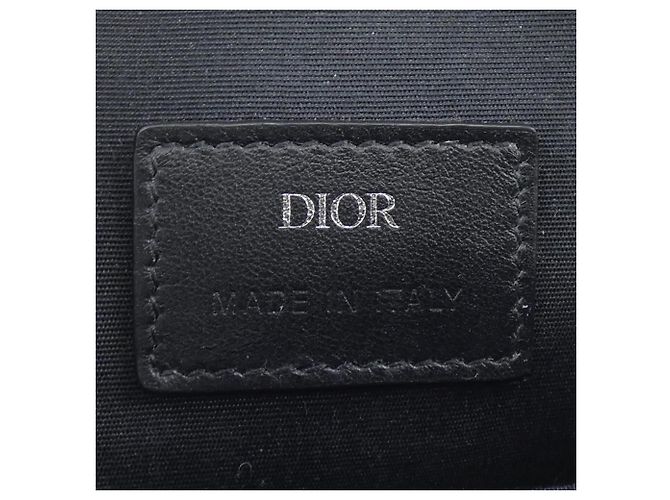 Borsa Dior Oblique Christian Dior Marrone Nero - vista 5