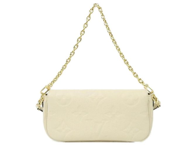 Ivy Borsa a Spalla Monogram Empreinte Louis Vuitton Crudo - vista 2