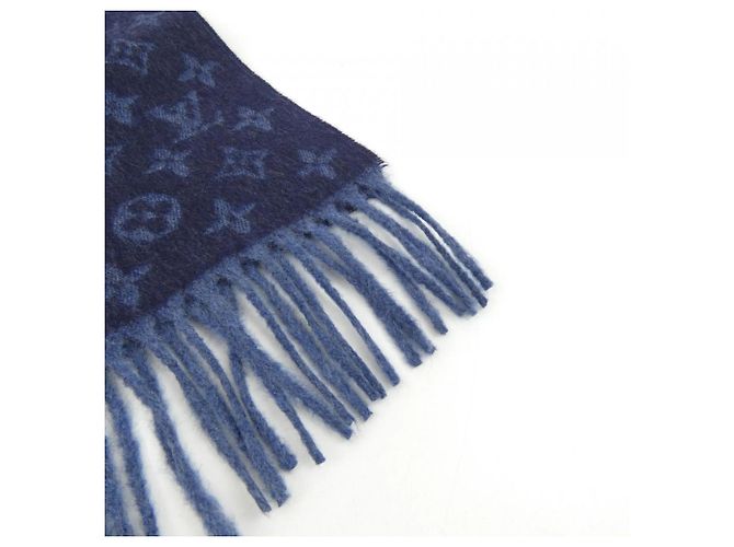 Monogram Gradient Schal von Louis Vuitton Marineblau - Ansicht 2