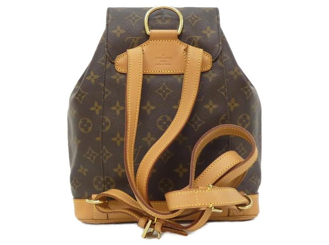 Louis Vuitton Monogram Montsouris MM Rucksack Braun - vue 2