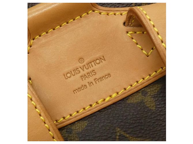 Louis Vuitton Monogram Montsouris MM Rucksack Braun - vue 4