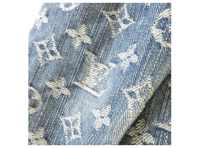 Borsa Louis Vuitton Monogram Denim Neo Cabby GM Blu - vista 3