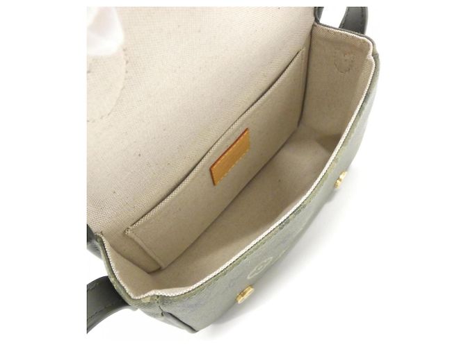 Borsa a tracolla portatile Monogram Surplus di Louis Vuitton Cachi - vista 8