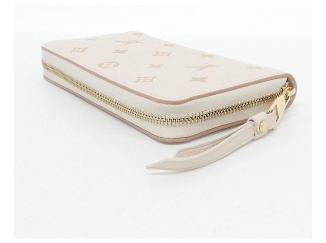 Louis Vuitton Bicolor Monogram Empreinte Zippy Wallet White - view 2