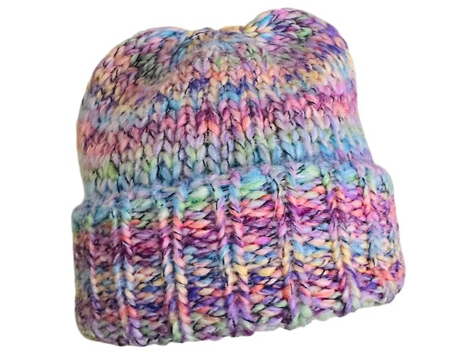 Cappello Daniele Alessandrini in lana e acrilico Multicolore - vista 2