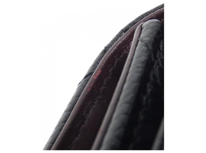 Timeless Cartera Clásica Atemporal Chanel Negro Burdeos - vista 3