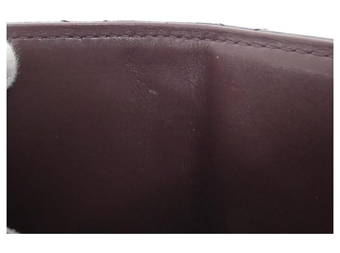 Timeless Cartera Clásica Atemporal Chanel Negro Burdeos - vista 9