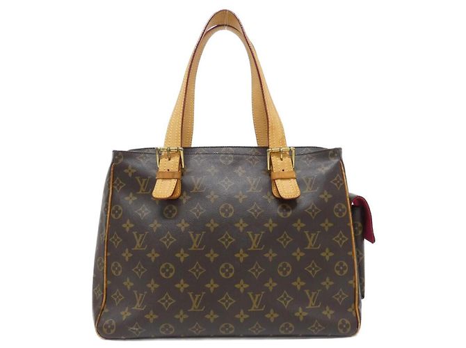 Borsa Louis Vuitton Monogram Multipli Cité Marrone - vista 2