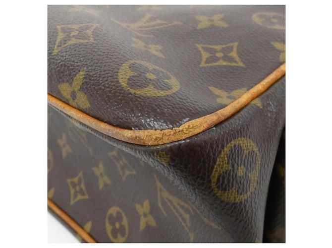 Borsa Louis Vuitton Monogram Multipli Cité Marrone - vista 3