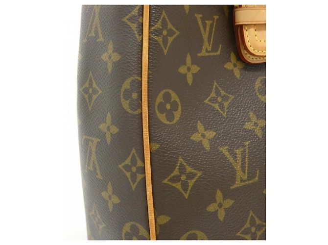 Borsa Louis Vuitton Monogram Multipli Cité Marrone - vista 4