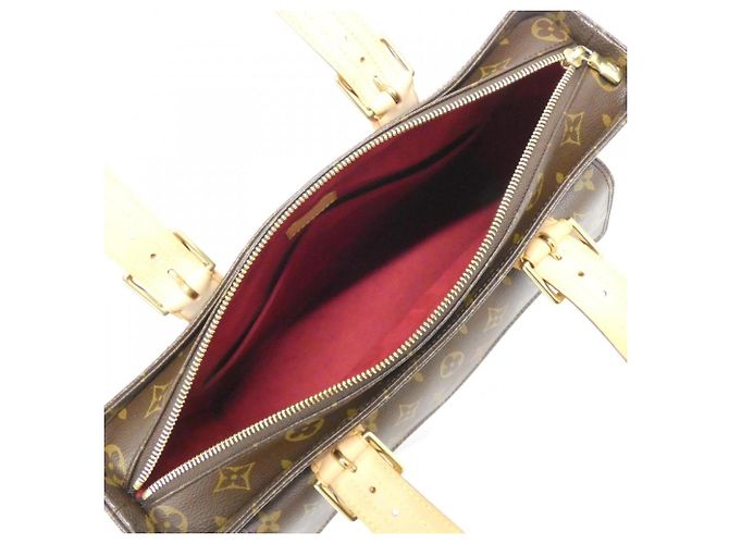 Borsa Louis Vuitton Monogram Multipli Cité Marrone - vista 6