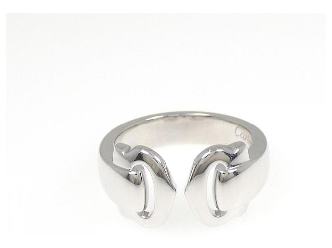 Cartier 2C Ring aus 18K Weißgold Golden - Ansicht 2