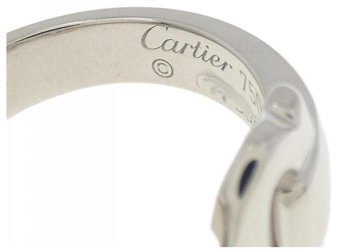 Cartier 2C Ring aus 18K Weißgold Golden - Ansicht 3