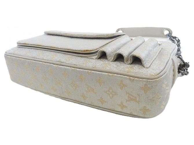 Borsa a Spalla McKenna Monogram Shine Louis Vuitton Argento - vista 3