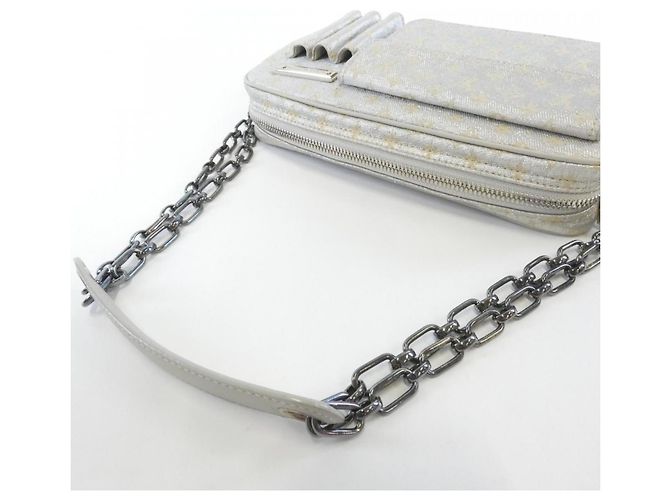 Borsa a Spalla McKenna Monogram Shine Louis Vuitton Argento - vista 7