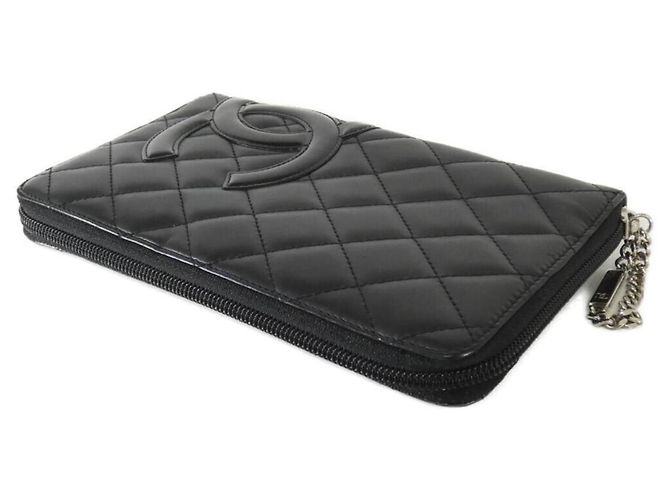 Cartera Larga Chanel Cambon Línea 26710 Negro - vista 3
