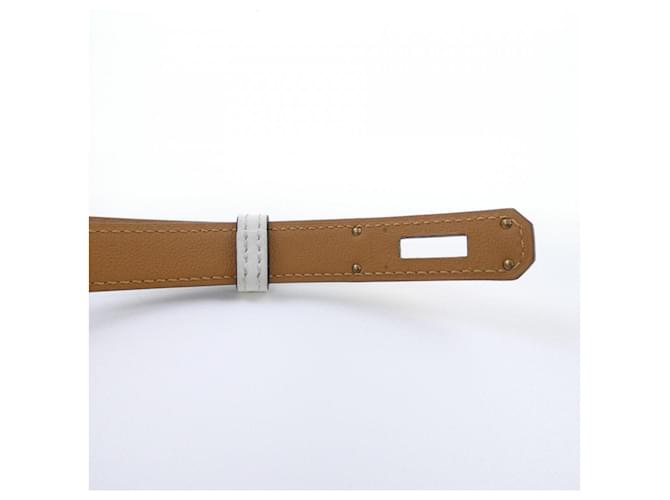 Hermès Hermes Kelly Weißer Gürtel - Ansicht 3