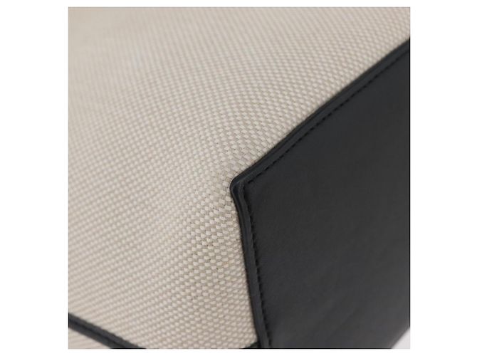 LOEWE - Bolsa Susuwatari de Studio Ghibli El Viaje de Chihiro en lona crema Auth 167021SM Crudo - vista 16